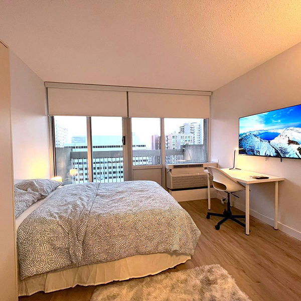 Cozy community lounge area